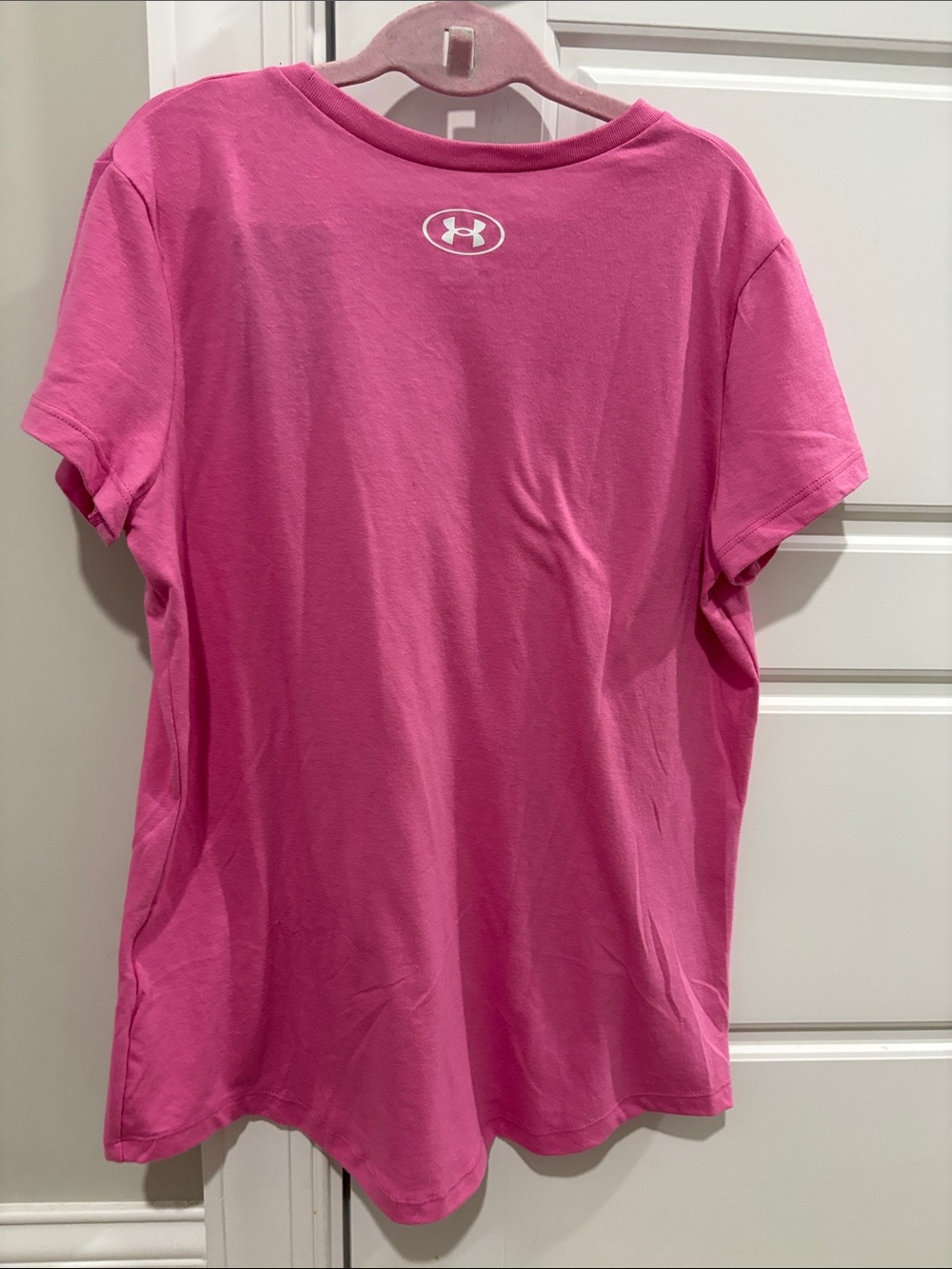 Under Armour Pink Youth Crewneck Graphic Tee - Picture 3 of 3